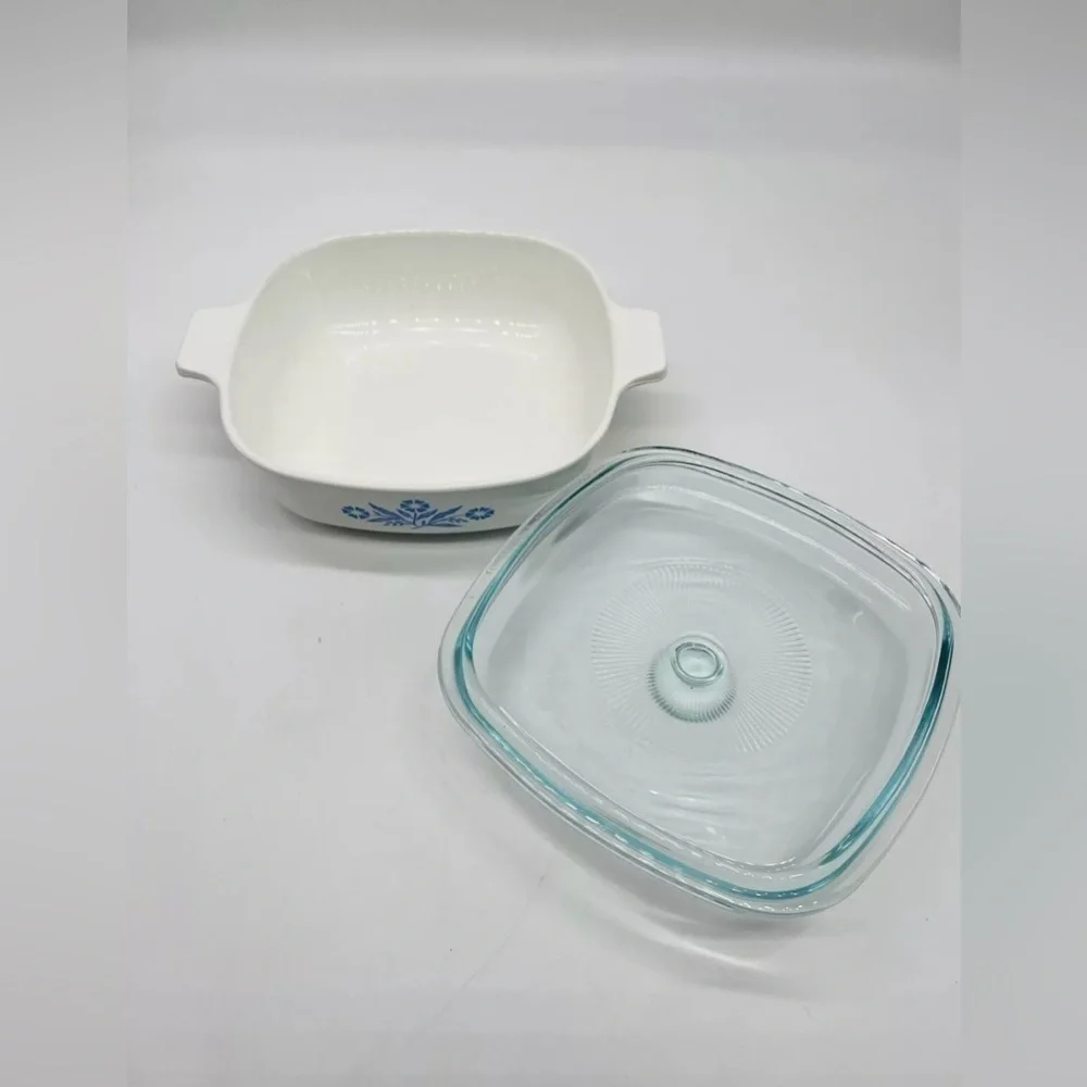 RARE 1 Quart Corning Ware P-1-B - Ribbed 37 Pyrex A 7C A Lid EXCELLENT CONDITION